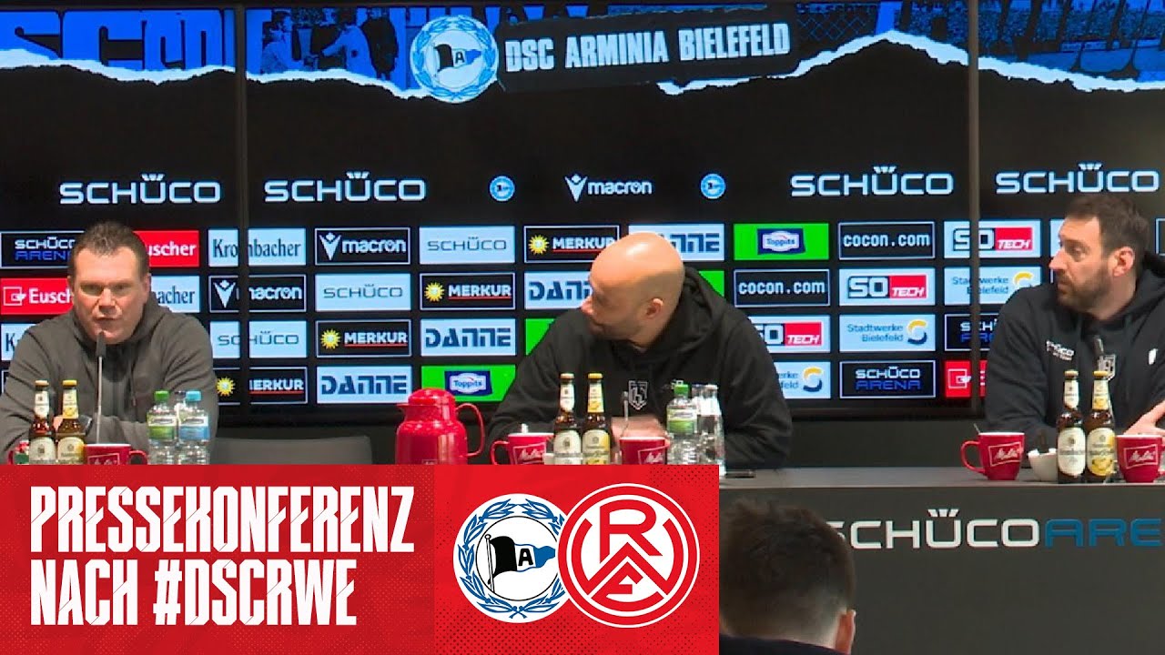 Rot-Weiss Essen Defeats Arminia Bielefeld; Coaches Comment Post-Match
