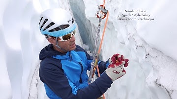 How to Rappel Into and Ascend Out of a Crevasse