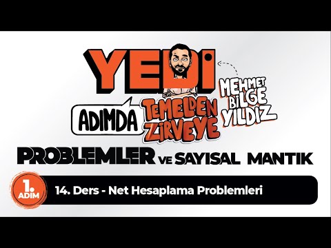 1. Adım 14. Ders Net Hesaplama Problemleri - Mehmet Bilge YILDIZ