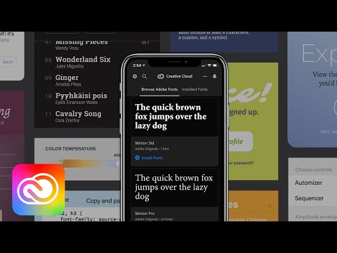 Adobe Brings Fonts to iOS in Creative Cloud Mobile | Adobe Creative Cloud