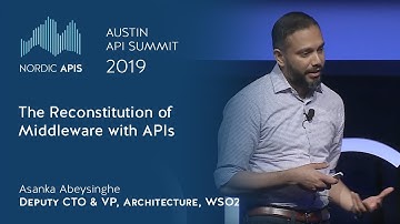 The Reconstitution of Middleware with APIs