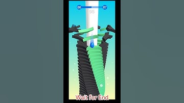 Stack Ball Lavel 86 Complited  #stackball #86 #shorts #gameplay #Lavel86 #Ballgame