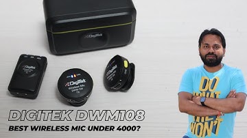 Best Wireless Mic Under 4000 Rupees ? | Digitek DWM 108