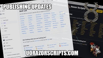 Updating UORazorScripts.com with new Layout and Framework | Remix.run | Tailwind CSS