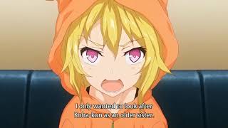 She wants to look after Koha-kun😏 #yusaemixiii #anime