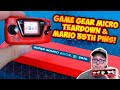 Sega Game Gear Micro Tear Down & My Nintendo Super Mario Bros 35th Anniversary Pin Set Unboxing!