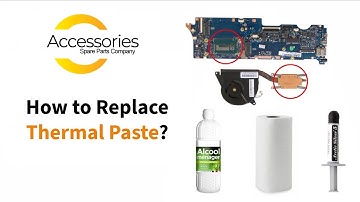 How to replace thermal paste?