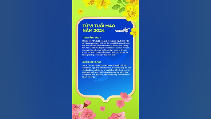 Tuổi Mão Năm 2024 Ra Sao? Dự Đoán Vận Mệnh, Sự Nghiệp, Tài Chính Và Tình Duyên