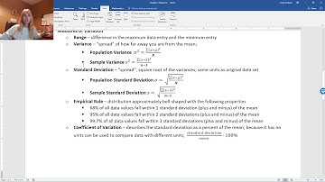 MATH1342 Chapter 2 Overview