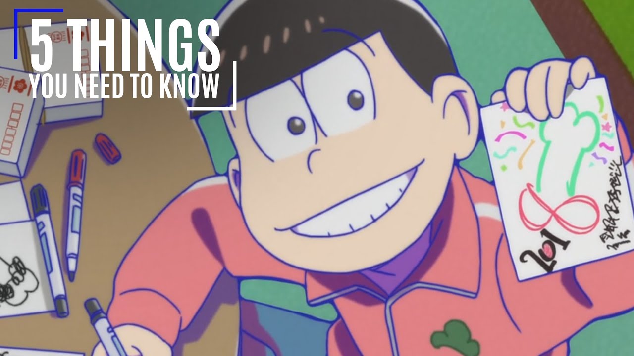 The Osomatsu-san Brothers Have Unique Colors Because the Designer Couldn't Tell Them Apart