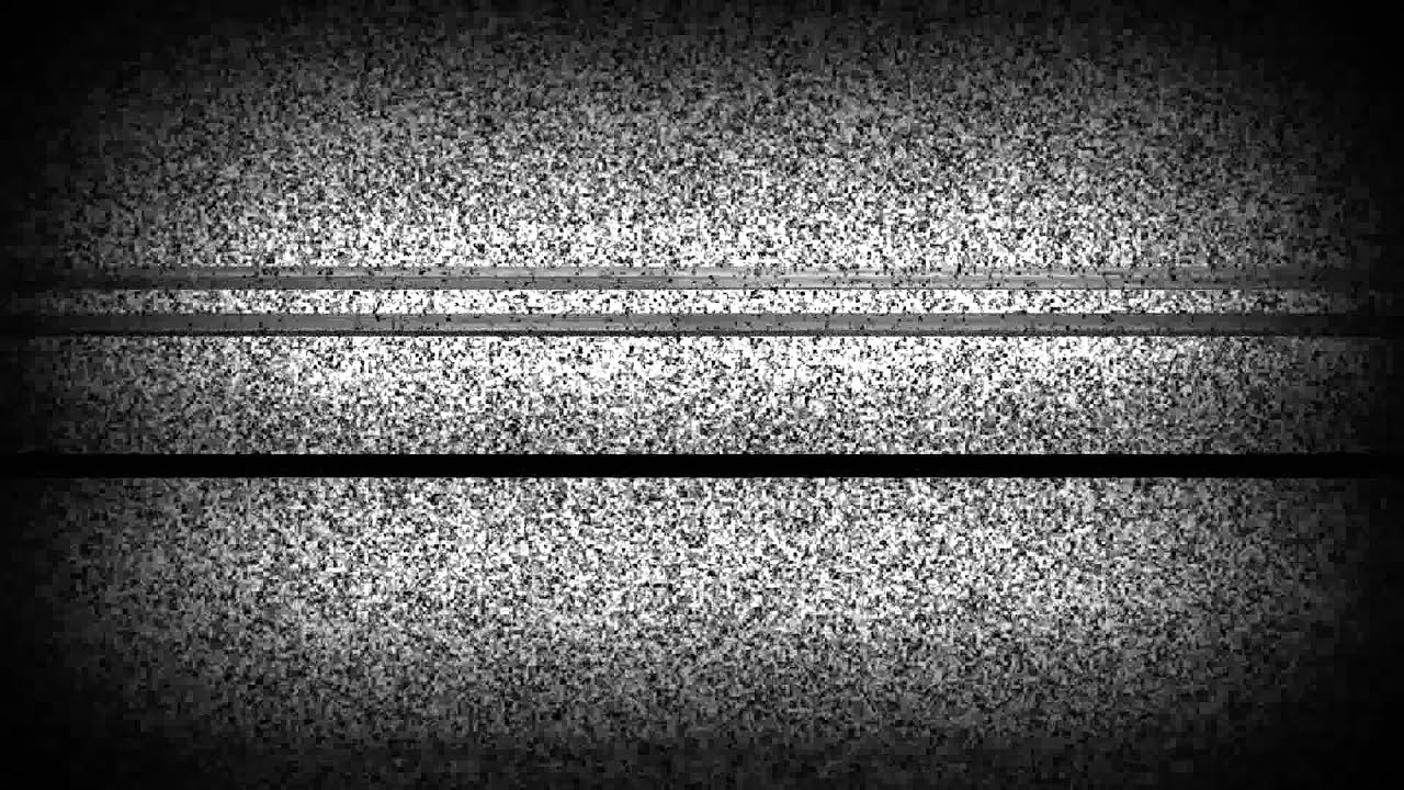TV Static with lines 1080p - YouTube
