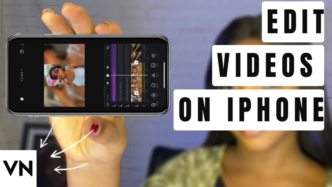 VN Video Editor Tutorial for Beginners How To Edit YouTube Videos on VN Video Editor (iPhone
