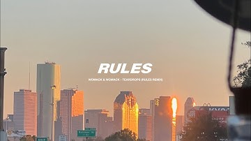 Womack & Womack - Teardrops (Rules Remix)