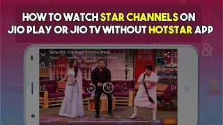 How to Watch Star Channels on your Jio Play or Jio TV without Installing Hotstar App screenshot 4