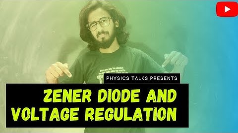Zener Diode// Zener Diode As A Voltage Regulator//For IIT JAM, JEST, BHU And B.Sc.//By Sharad Bajpai