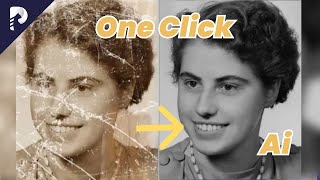 AI Tools to Restore Old Photos by One Click｜How to Restore Old Photos？ screenshot 1