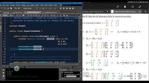 C3_3 Programación del Algoritmo de Fadeva en Java