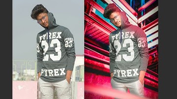 Creatively Change Background Manipulation Editing / Photoshop touch + lightroom cc Edit