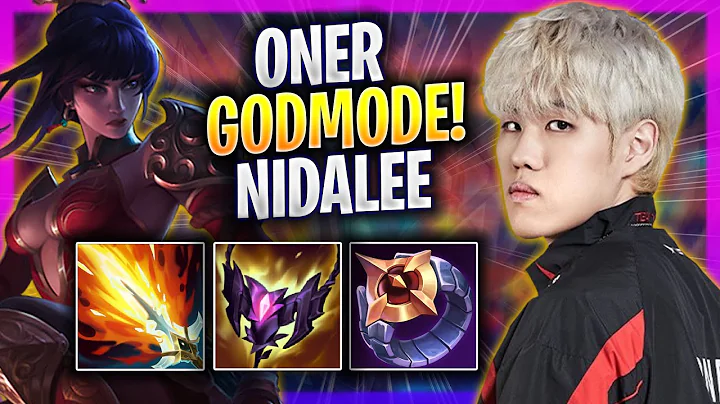 ONER LITERALLY GOD MODE WITH NIDALEE! - T1 Oner Plays Nidalee JUNGLE vs Viego! | Season 2024