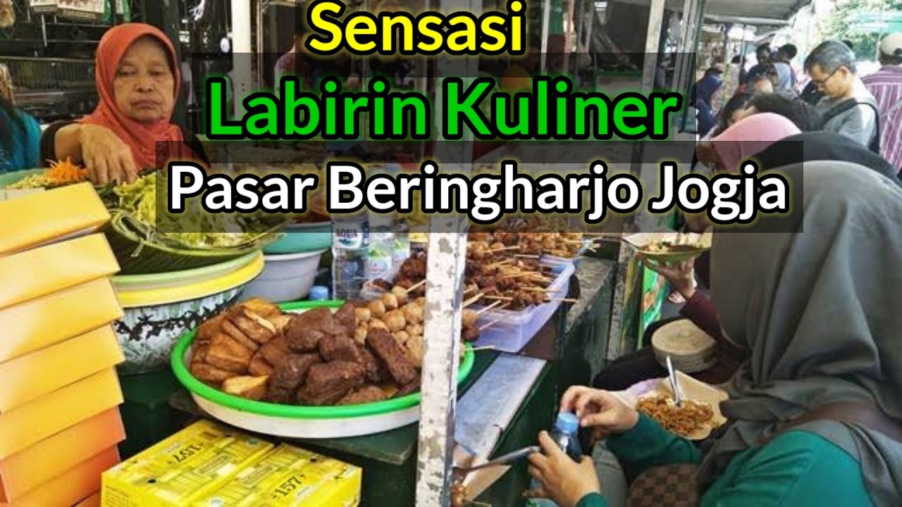 Sensasi Labirin Kuliner Pasar Beringharjo Jogja