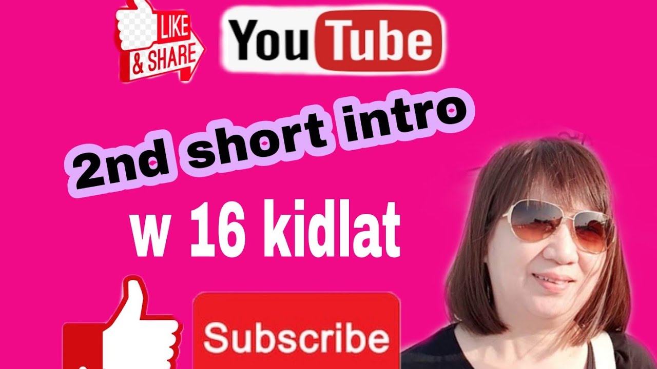 Youtube Short Intro Page 2nd Short Intro Channel - YouTube Intro Maker - YouTube