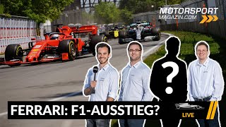 Live Q&A: Steigt Ferrari aus der Formel 1 aus?