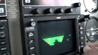 Using The RDR2000 Color Weather Radar & NEXRAD in a PA46 Mirage