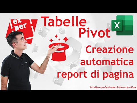 EXCEL - TRUCCHI E SEGRETI: 🪄 Tabelle Pivot – SUPER TRUCCO Creazione automatica report di pagina