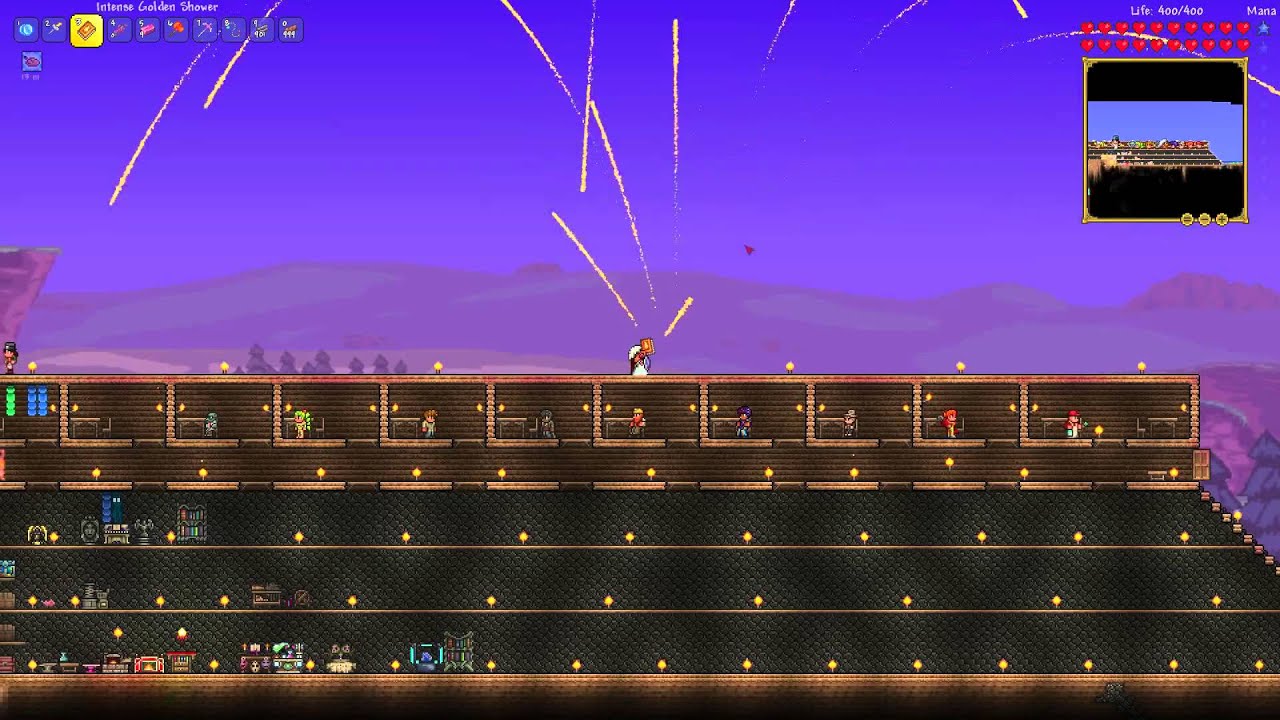 What is Golden Shower Terraria YouTube