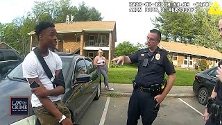 Bodycam: Man Allegedly Assaults, Spits on Cops During Arrest for Violent Threats