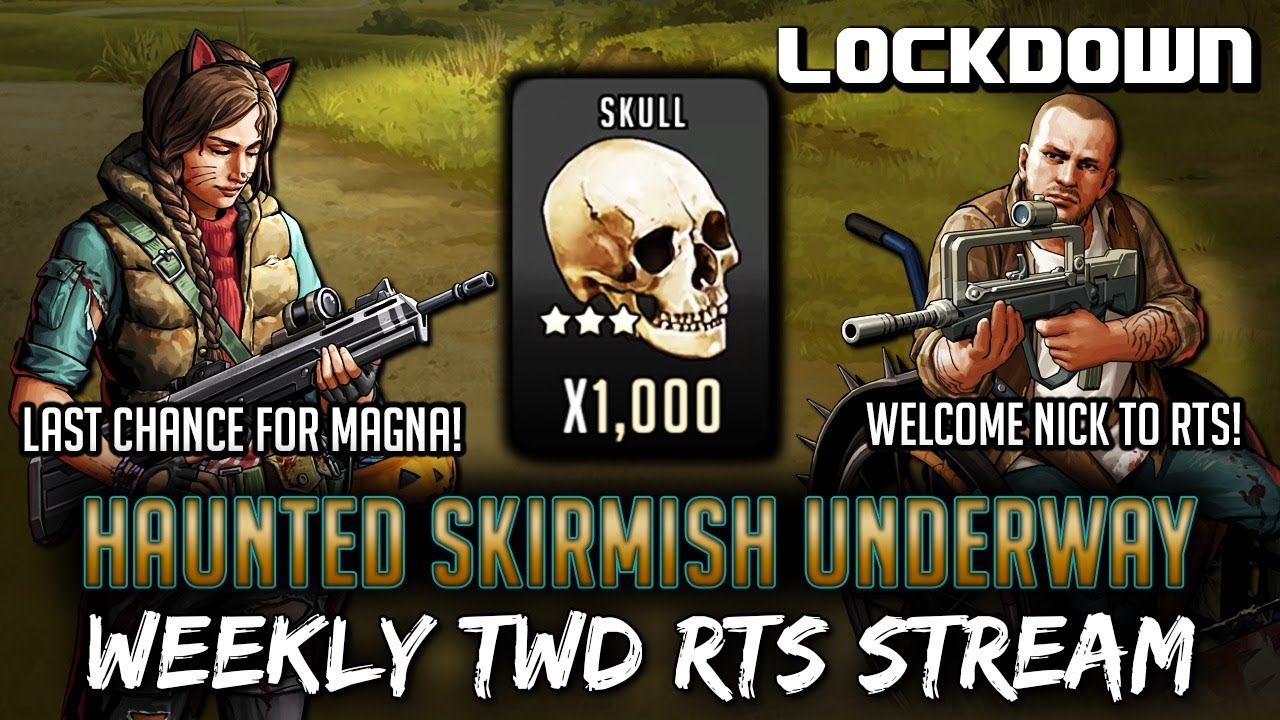 Haunted Skirmish Underway! TWD RTS Stream - The Walking Dead: Road to Survival