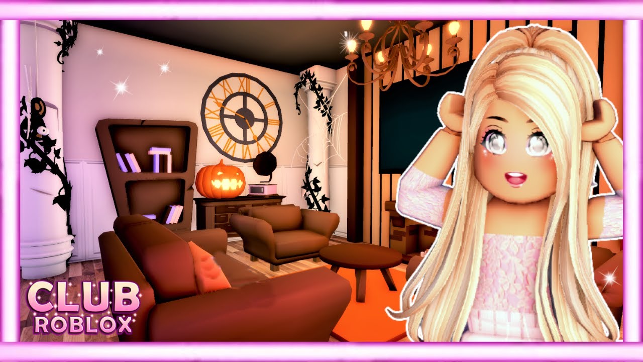 🏰 DECORACIÓN casa embrujada HOUSE TOUR y SPEED BUILD Club Roblox