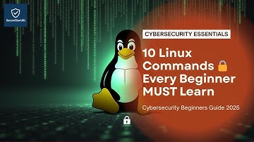 10 Linux Commands Every Cybersecurity Beginner MUST Learn in 2025 🔒