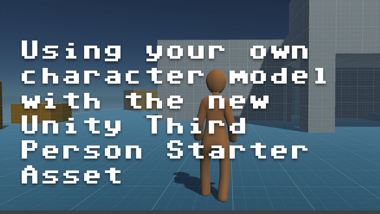 Create a 3rd Person Game In Unity 3D #1 - Importing your Player (incl.  Ready-Made Player) 