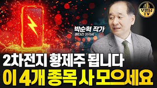 2차전지 황제주 됩니다 이 4개 종목 사 모으세요 [박순혁 작가 3부]