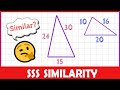 SSS Similarity Theorem of Triangles (2-MINUTE MATH)