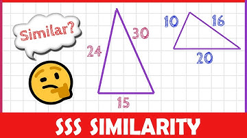 SSS Similarity Theorem of Triangles (2-MINUTE MATH)