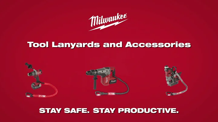 Milwaukee® Locking Tool Lanyards and Accessories