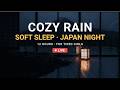Cozy Rain & Gentle Thunder — Japanese Mountain Cabin | 12 Hours Soft Sleep