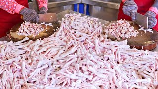 滷味大師！彰化雞腳凍製作, 滷鴨翅, 麻辣鴨舌, 滷雞胗/蕃薯市雞腳凍 - 台灣美食