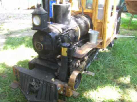 Steam driven gypsy winch - First steam test run !!!