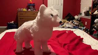 Wild republic Arctic wolf toy review