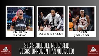 South Carolina Women's Basketball Release Their SEC Schedule!