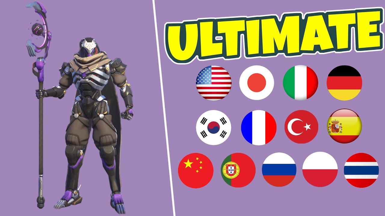 Overwatch 2 - RAMATTRA'S Ultimate in ALL Languages!