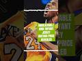 Unbelievable Kobe Bryant Jersey Auction Price Revealed#shorts #kobebryant #nba #viralvideo