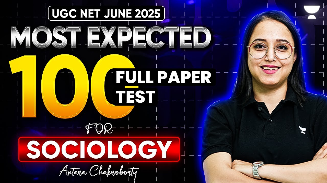 UGC NET Sociology June 2025 | Most Expected Paper | Paper 2 Sociology ...