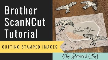 Brother ScanNCut Tips & Tricks - Scan to Cut Data vs Direct Cut - Hugs from Shelli Paper Pumpkin Kit