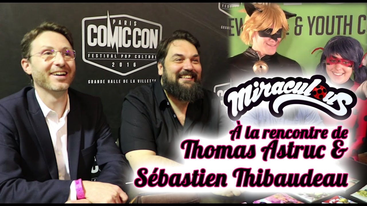 À la rencontre de Thomas Astruc & Sébastien Thibaudeau (Comic Con 2016)