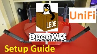 D-Link DIR-885L LEDE/OpenWRT (Part 1) - Flash & Setup UniFi
