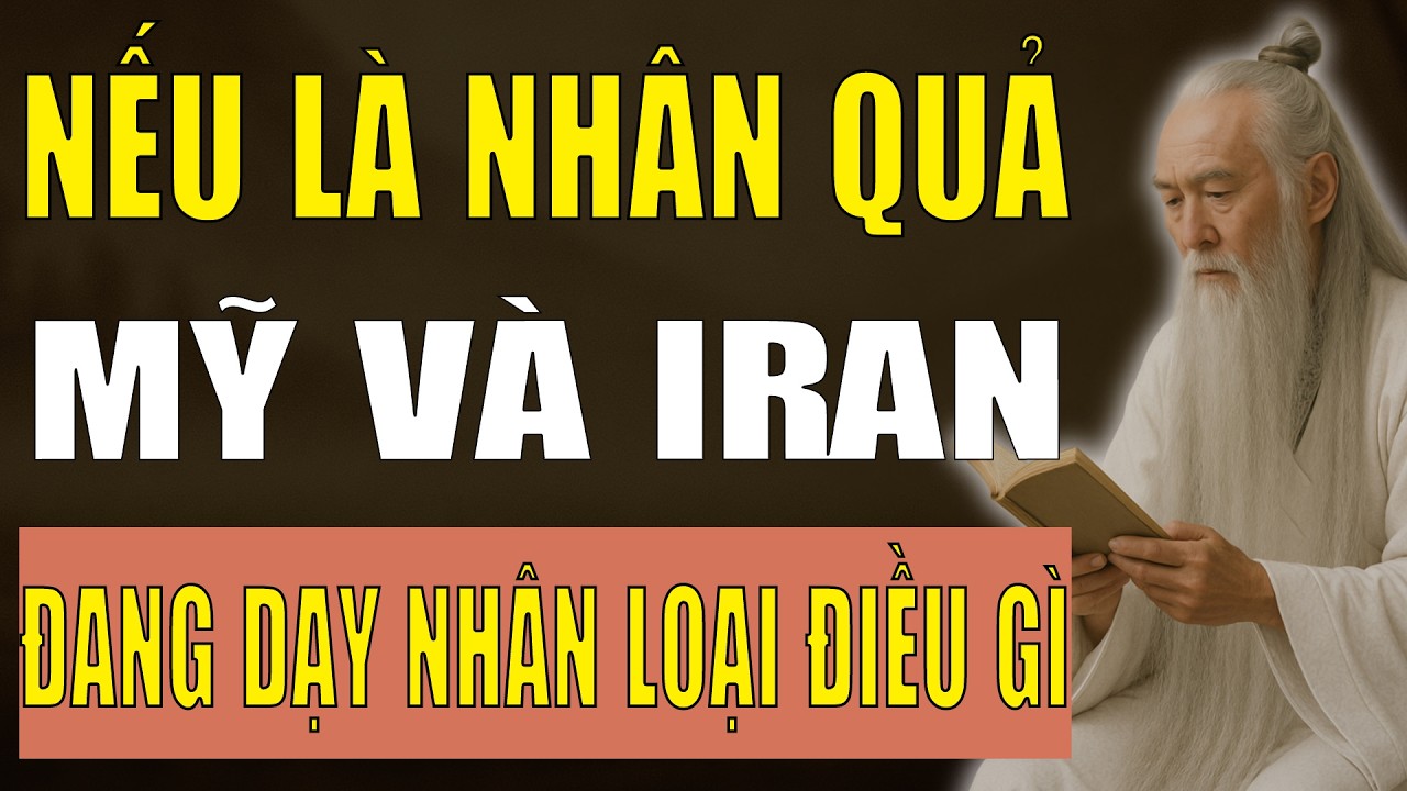 Cổ Nhân Tiết Lộ: Nếu Nhân Quả Là Thật: Cuộc Đối Đầu Mỹ Và  Iran Đang Dạy Nhân Loại Điều Gì.